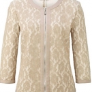 Blusen-Jacke mit 3/4-Arm